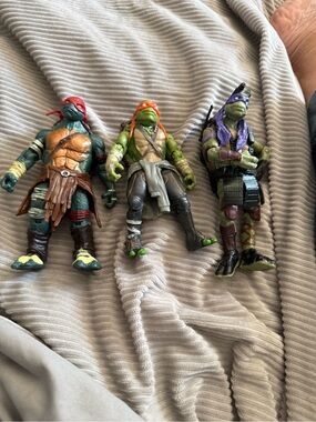 Teenage Mutant Ninja Turtles Action Figures - Set of 3